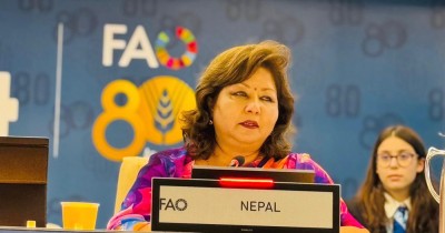  विश्व समुदायलाई परराष्ट्रमन्त्रीको आह्वान- जलवायुजन्य जोखिम घटाउन सहकार्य आवश्यक छ 