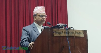  ‘पर्यटन पूर्वाधारमा लगानी गर्न निजी क्षेत्रलाई रातो कार्पेट राखेर स्वागत गर्नुपर्छ’ 