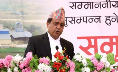  स्थानीयको मागअनुसारै पाथीभरामा केबलकार निर्माणलाई अघि बढाएका हौं : अध्यक्ष ढकाल 