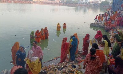  उदाउँदो सूर्यलाई अर्घ्य, चैती छठपर्व सकियो 