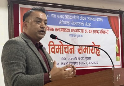 पार्टीलाई नेता केन्द्रित नभइ समुदाय केन्द्रित बनाउनुपर्नेमा काँग्रेसका महामन्त्री थापाको जोड 