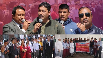  जाग्दै होटेलका मजदुर, भन्छन्- सेवाशुल्क नपाए संघर्ष चर्किन्छ 