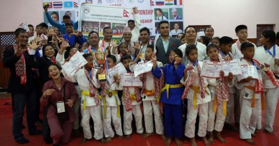  नेकोस अन्तर्राष्ट्रिय जुडोमा पाम लगातार सातौंपटक च्याम्पियन 