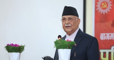  ८४ मा एमालेको स्पष्ट बहुमत आउँछ/आउनुपर्छ, असम्भव छैन : अध्यक्ष ओली 