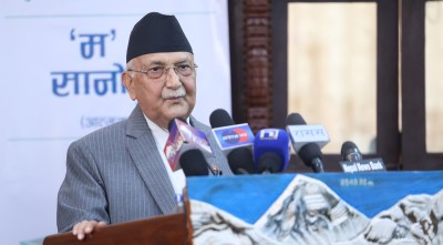  अबको युगमा राजतन्त्र फर्कँदैन, त्यस्तो भ्रममा नपर्दा हुन्छ : प्रधानमन्त्री ओली 