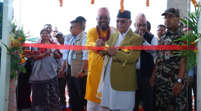  प्रधानमन्त्रीबाट जीवन विकास सामुदायिक अस्पतालको उदघाटन 