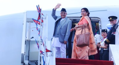  राष्ट्रसंघीय सम्मेलनमा सहभागी हुन प्रधानमन्त्री ओली स्पेन प्रस्थान [तस्बिरसहित] 