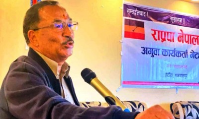  राजसंस्था पुनर्स्थापनाको एजेन्डा बलियो बन्दै: कमल थापा 