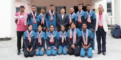  एथलेटिक्स टोली भारत प्रस्थान 