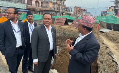  बुटवलमा प्रसारण लाइनको मोनोपोल राखिँदै 