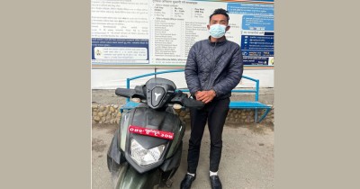  स्कुटर चोर्ने कुशाङ गोले पक्राउ 