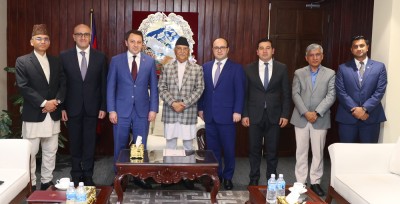  प्रधानमन्त्रीसँग अजरबैजानका उपविदेशमन्त्रीको शिष्टाचार भेट 