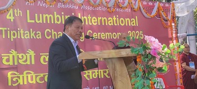  ‘लुम्बिनीलाई विश्वशान्तिको सन्देश दिने थलोका रुपमा विकास गर्नुपर्छ’ 