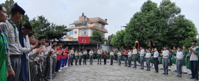  स्काउटका विद्यार्थीलाई बनाइँदै आत्मनिर्भर 