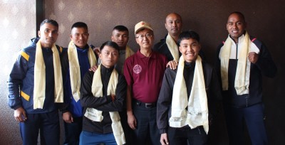  ५ खेलाडीसहित ८ सदस्यीय उसु टोली सिक्किम जाने 