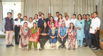  बहिरा अपांगता भएका १० जनालाई बेकरी, बारिस्ता र हस्पिटालिटी तालिम 