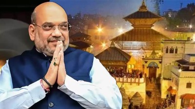 भारतीय गृहमन्त्री साहद्वारा ४० किलो चन्दन पशुपतिनाथमा अर्पण 