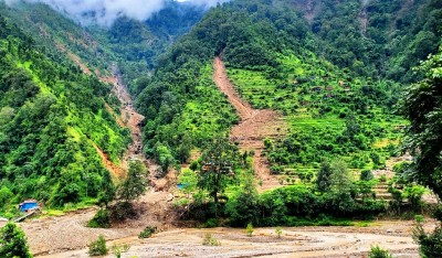  बाढी पहिरोबाट बागलुङ बडिगाडका ५० परिवार विस्थापित 