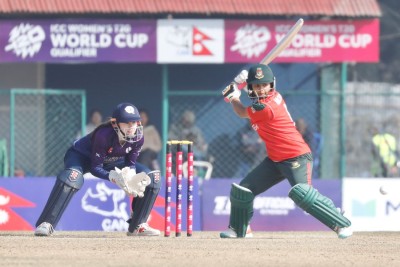  महिला–टी २० विश्वकप ग्लोबल छनोट : स्कटल्यान्डमाथि बङ्गलादेशको फराकिलो जित 