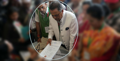  कांग्रेसको उपसभापतिमा विनोद चौधरीको उम्मेदवारी दर्ता 