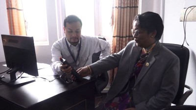  विद्युतीय हाजिरीका लागि सांसदहरूको बायोमेट्रिक विवरण संकलन सुरु 
