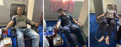  आरुबारीमा ४१ जनाले गरे रक्तदान [तस्बिरसहित] 