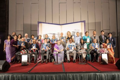  चाँदनी जोशीको पुस्तक ‘वेभिङ माइ साउथ एसियन टेपेष्ट्री’ लोकार्पण 