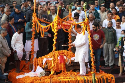  पूर्वसभामुख ढुङ्गानाको राजकीय सम्मानका साथ अन्त्येष्टि 