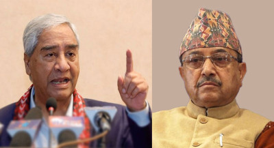  महाधिवेशन प्रक्रिया रोक्न देउवा र खड्काको छुट्टाछुट्टै पूरक निवेदन सर्वोच्चमा दर्ता, पेसी ११ गतेलाई तोकियो 