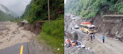  १६ घण्टापछि धरान-धनकुटा सडक एकतर्फी सञ्चालनमा 