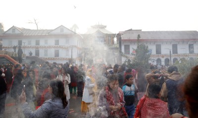  पशुपतिनाथमा शिवरात्रिको रातभर चार प्रहरमा चार किसिमका पूजा 