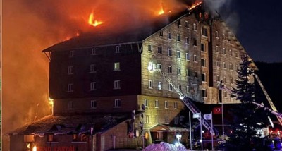  टर्कीको एक रिसोर्टमा आगलागी हुँदा ६६ जनाको मृत्यु 