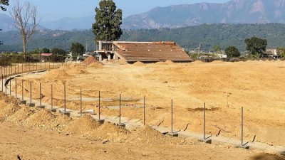 ११ करोड बढिको लागतमा हेटौँडाको गौरिटारमा क्रिकेट मैदान निर्माण धमाधम 