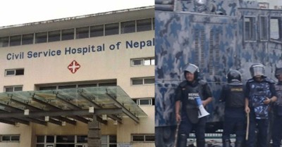  बानेश्वर झडप : केही प्रदर्शनकारीसहित दुई प्रहरीको अवस्था गम्भीर 