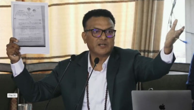 प्रस्तावित राजदूत सुनार भन्छन्- फोनमा भनाभन भएको हो, महिला हिंसा गरेको छैन 
