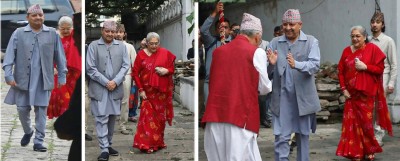  पूर्वराजा ज्ञानेन्द्र परिवारसहित नारायणहिटी पुगे 