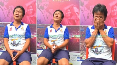  मन्त्री नबनाएपछि हर्क साम्पाङ पत्रकार सम्मेलनमै धुरुधुरु रोए... 