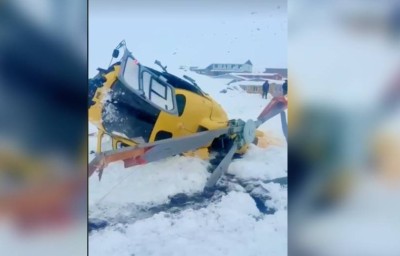  पाइलट सकुशल, पुच्छरको भागमा क्षति 