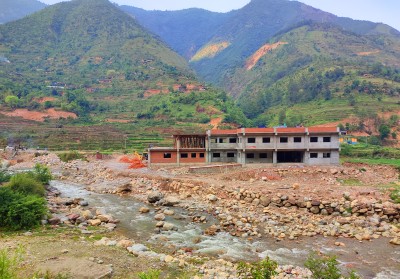 बजेट अभावमा बन्दै गरेको आधारभुत अस्पताल अलपत्र 