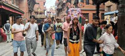  तस्वीरमा गाईजात्रा 