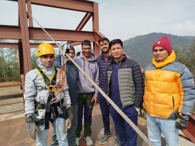  कैलाश गाउँपालिकाद्वारा वैकुण्ठ क्षेत्र जोड्ने गरी जिपलाइन निर्माण 