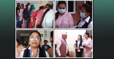  कागेश्वरी मनोहरा-५ मा निःशुल्क क्षयरोग परीक्षण, तीन जनामा संक्रमण पुष्टि 