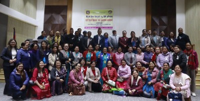  लैङ्गिक हिंसा विरुद्धको १६ दिनेमा कागेश्वरी मनोहराको ‘सेतो रिबन’ अभियान 