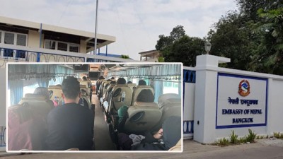  ठगीमा परेका ५१ नेपालीको कम्बोडियाबाट उद्धार 