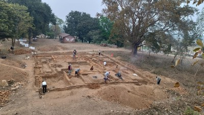  झापामा विराट राजाको सालो किच्चक रहेको ठाउँमा दरबारको जग भेटियो 