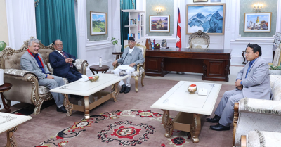  वर्षमान पुनले भने-  प्रधानमन्त्री ओली र अध्यक्ष प्रचण्डबीचको छलफल सकारात्मक 