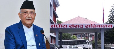  प्रधानमन्त्री ओलीलाई तपाईं हिटलर हो ? भनेर प्रश्न सोध्ने दुई पत्रकारको पास एक महिना निलम्बन 