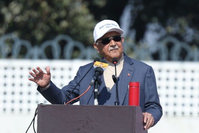  विश्वशान्तिका लागि योग र ध्यानलाई जीवन पद्धतिका रुपमा अपनाउनुपर्छ: प्रधानमन्त्री ओली 