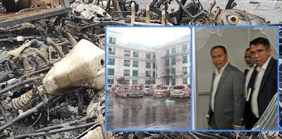  जलेका सवारीसाधन व्यवस्थापन गर्न  ऊर्जामन्त्री घिसिङको  निर्देशन 