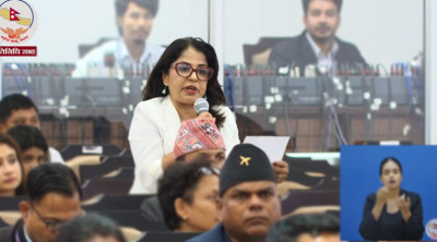  बिजुली खेर फालेर ग्यासका लागि लाइन लगाउनु ठूलो बिडम्बना : सांसद अधिकारी 
